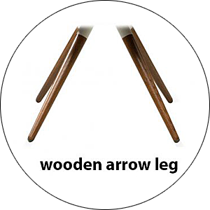 't Anker Voet Wooden Arrow Leg