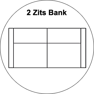 Sit Design 2 Zits Bank Ella Largo